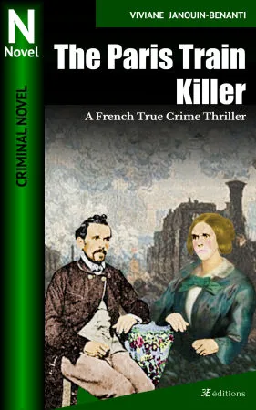 Book cover: The Paris Train killer